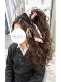 卒業式ヘアセット
