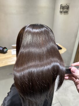 フェリア 松山(Feria) 【Feria松山】髪質改善ストレート☆本宮