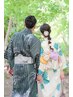 可愛い浴衣　１日レンタル