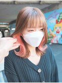 #インナーカラー#インナーピンク#ピンクカラー
