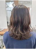 ★垢抜けベージュxゆるウェーブデジタルパーマ