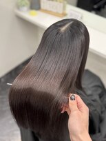 ルナス 福岡天神(LUNAS) 縮毛矯正+髪質改善トリートメント