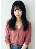 #磐田　黒髪ナチュラルレイヤー