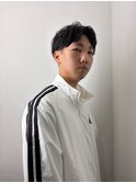 清潔感×抜け感　センターパート