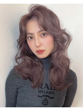 シェノン バイ アランスミシー 表参道(CHAINON by Alan smithee) 表参道/クラゲヘアー/オリーブグレー/小顔/ココアベージュ/渋谷