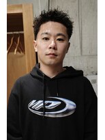 ヨロヘアー(YOLO hair)&nbsp;スパイキーショート/アップバング/メンズ