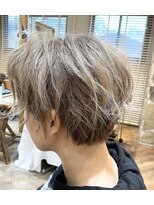 ヘアリゾート バルボア アイランド(hair resort Balboa Island) ショート×スモーキートパーズ