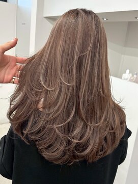 ルアナ バイ ジルブラン(LUANA by JIL BLAN) ハイライトバレイヤージュダブルカラーケアブリーチ30代40代