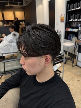 アロー 船橋店(AROH) MEN’S HAIR/波巻きツイストスパイラル/リバースセンターパート