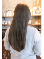 クレオメ 田町店(Cleome) ♪オリーブグレー大人ガーリーココアベージュ小顔レイヤー前髪