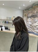 透明感抜群☆オリーブベージュカラー