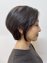 ナナナ パレナ 宝塚店(nanana parena)&nbsp;骨格似合わせカット/美髪大人ハンサムショート/白髪カバー