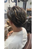アップバングショート