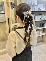 オーセンヘア(AUTHEN.HAIR) お呼ばれアレンジ/ツインアレンジ
