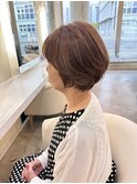 大人ショートボブ