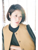 リアル デザインギャラリー(rёal D.G) 『かき上げバングのしっとりBOB!!』【real　DG　南柏】　　　　