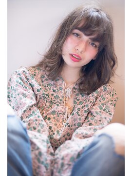 エルクバイコットン(elk by Cotton) 【elk by cotton平塚】外国人風/ほつれウェーブ/イルミナカラー