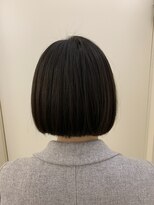 パティオン(PATIONN)&nbsp;ボブスタイル☆ツヤとまとまりのある前下がりボブボブにカット！