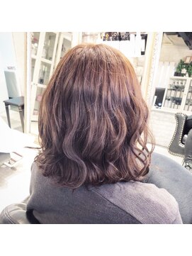 ヘアー アトリエ エゴン(hair atelier EGON) 切りっぱなしロブ