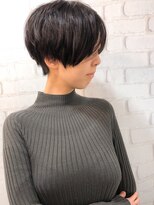 ラウンジ モリオ イケブクロ(Lounge MORIO Ikebukuro) 【morio池袋】黒髪ベリーショート丸みショートエッジショート#