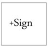 サイン(+Sign)のお店ロゴ