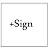 サイン(+Sign)のお店ロゴ