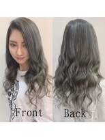 あるじゃんすー 沖縄店&nbsp;モノトーンアッシュ#シールエクステ#ロングヘア#エクステ#沖縄