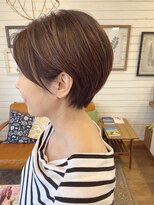 リリー(Lily)&nbsp;ゆかのお客さま＊大人女性のお手入れ簡単ナチュラルショート