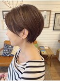 ゆかのお客さま*大人女性のお手入れ簡単ナチュラルショート