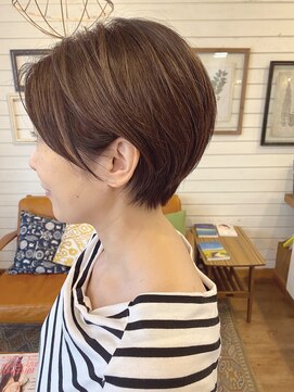 リリー(Lily) ゆかのお客さま*大人女性のお手入れ簡単ナチュラルショート