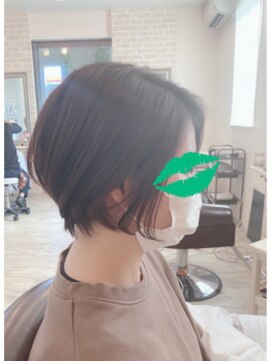 ルシェル(Le ciel hair&make) ショートボブ