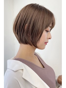 ミチオ ノザワ ヘアサロン ギンザ(Michio Nozawa HAIR SALON Ginza) 似合わせカット×小顔ショートボブ【瀧上丈司】
