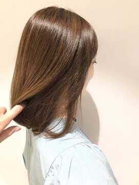 ヘアースタジオ ゼン(hair studio Zen) 艶髪ロブスタイル【MAYURI】