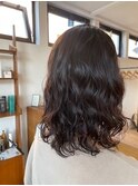 ミディアムパーマ