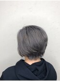 デザインカラー×グレーシルバーヘア