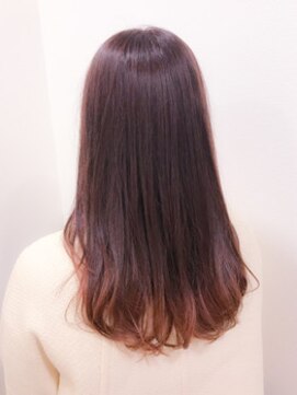 エイト 野々市店(EIGHT) お客様スタイル_デザインカラー_セミロング