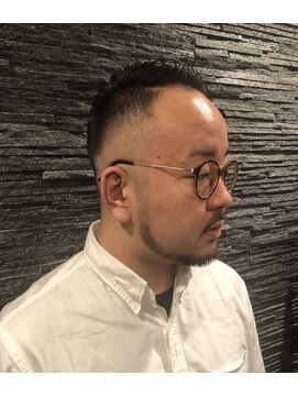 プレミアムバーバー 赤坂店(PREMIUM BARBER produce by HIRO GINZA) フェード×バーバースタイル