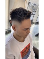 コワファースト 大分(COIFF1RST)&nbsp;外国人風、フェードアップバング