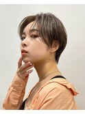 丸み 抜け感 可愛い 韓国風 おしゃれ 大人 くびれショート