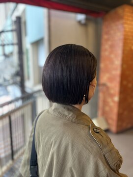 ボスコ 下北沢店(bosco) ミニボブ×ピンクパープル