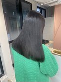 地毛風アッシュカラー×ウルトワ髪質改善トリートメント