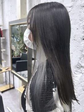 リア(riah) イヤリングカラー/インナーカラー/インナーラベンダー