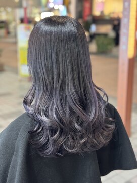 キリカ 新宿東口(KIRIKA) 【KIRIKA/横澤】色落ち最強!ラベンダーグレー/グラデーション