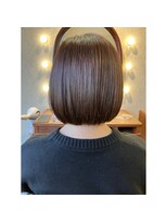 エルサフィロ キタハマ(el zafiro kitahama)&nbsp;20×30×40代×似合わせカット×ショコラブラウンカラー×ボブ