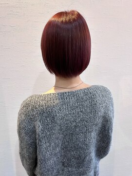 ヘアーデザイン アズール(Hair Design Azur) 【Azur】Cherry red