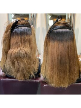 サラジュ 西宮北口店(SARAJU) 【SARAJU 西宮北口店_妹尾】酸性ストレート/ビフォーアフター