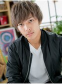 イケメンハイライトカラーモテ髪ミニウルフm3川口20代30代40代