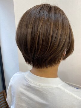 インパークス 町屋店(hair stage INPARKS) 丸みショート/小顔カット