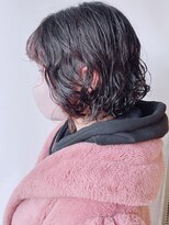 【morio原宿】ボブパーマ　大人可愛い　ゆるふわパーマ　宮本