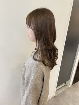 ユーフォリア 青山(Euphoria) 大人可愛い*透けるシアーベージュ